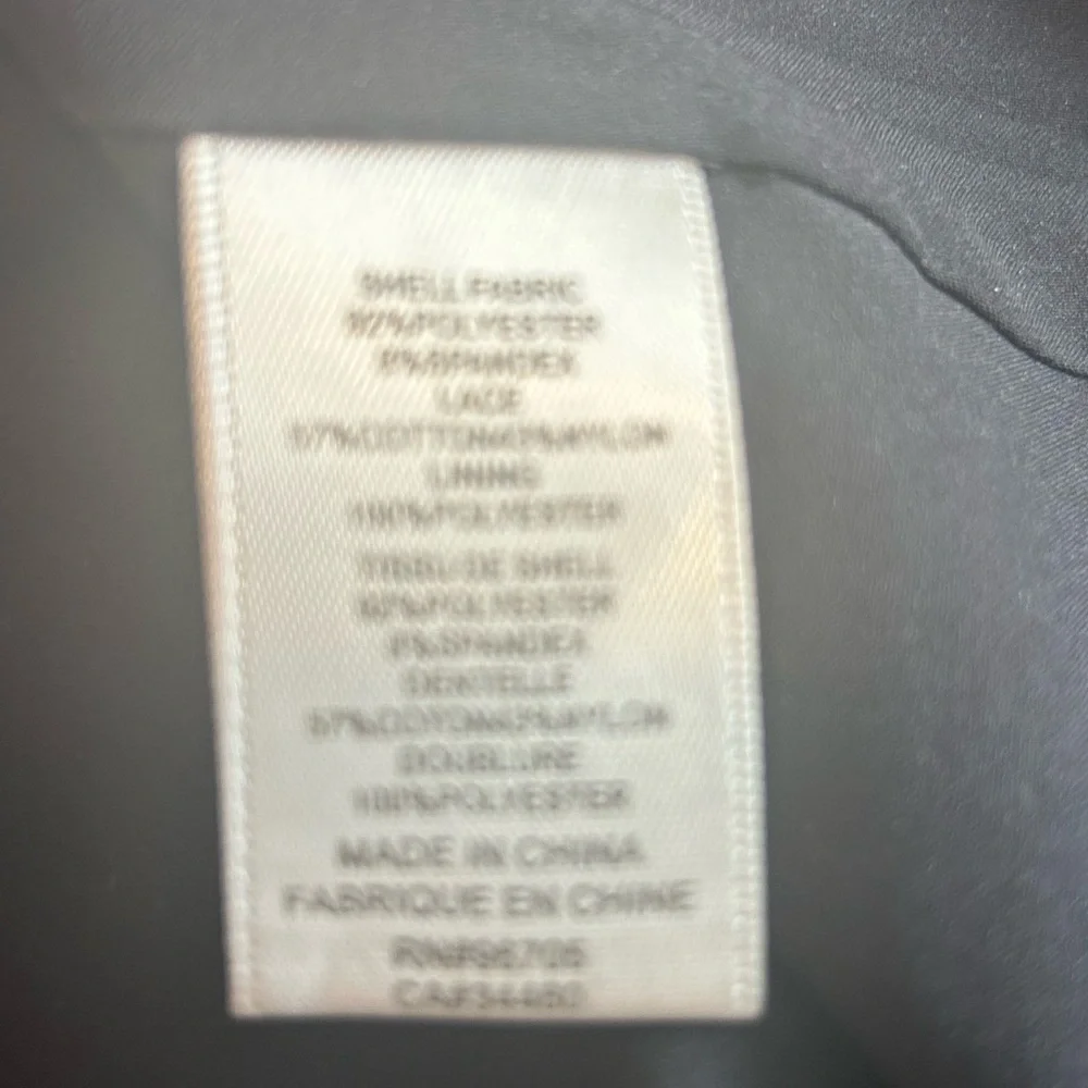 Rebecca Taylor Lace Insert Dress - Size 6 - Picture 6 of 6